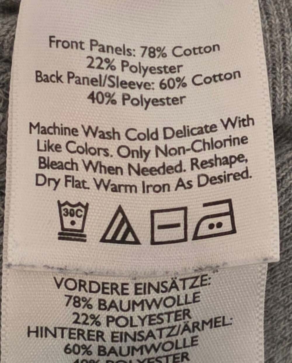 Eddie Bauer Sweatshirt Womens Medium Legend Wash Quilted Gray - Picture 3 of 8
